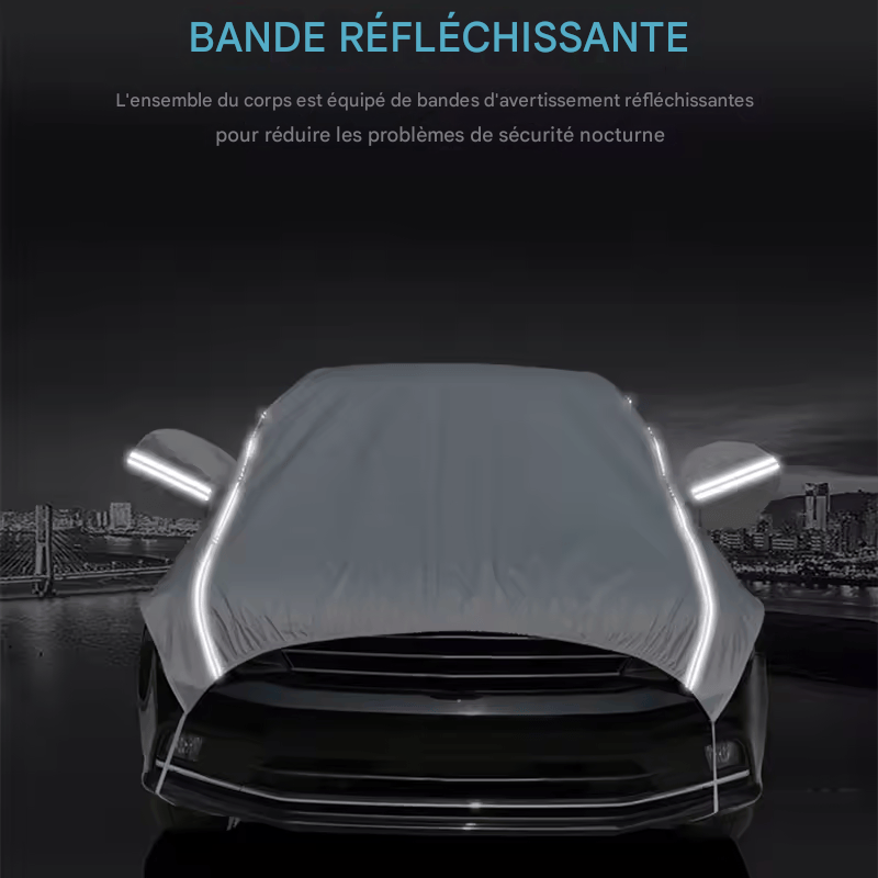 🏷️Bâche de Protection Universelle Voiture – Demi-Couverture Étanche Anti-UV, Anti-Poussière, Anti-Neige pour SUV et Berline