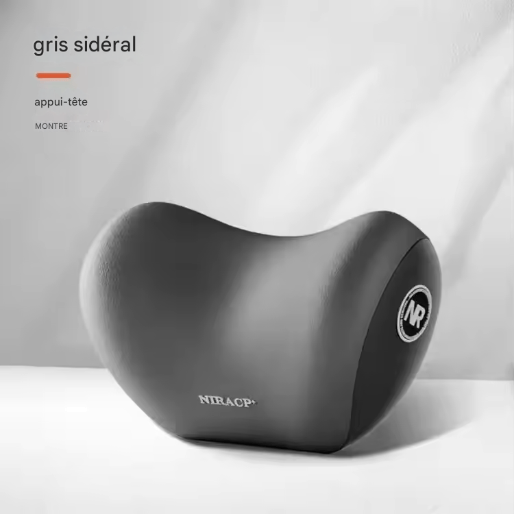 đ·ïžCoussin de Nuque Ă MĂ©moire de Forme â Oreiller Cervical pour Voiture, Train, Avion, Bus ou Maison