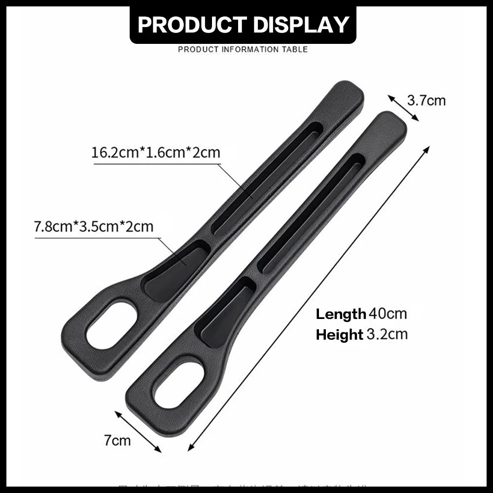 2 Remplisseurs d’Espace entre Sièges – Accessoires Intérieurs de Décoration pour Mercedes W203 W204 W176 W211 W212, etc.