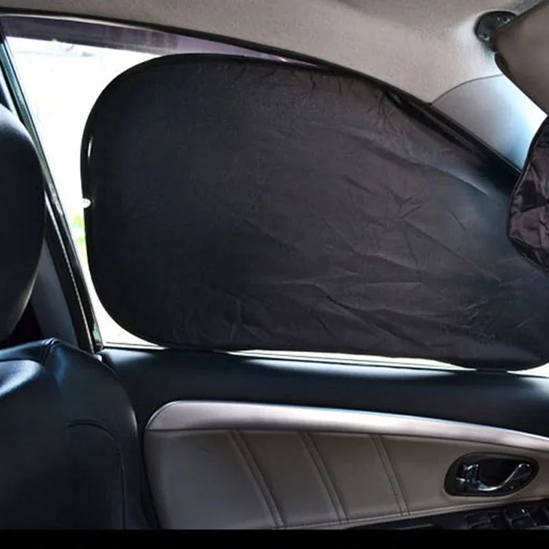 đ·ïžLot de 6 Pare-Soleil Pliables EAFC pour Voiture â Protection UV 99,9 %, ArgentĂ© & Noir, avec Ventouses et Sac de Rangement