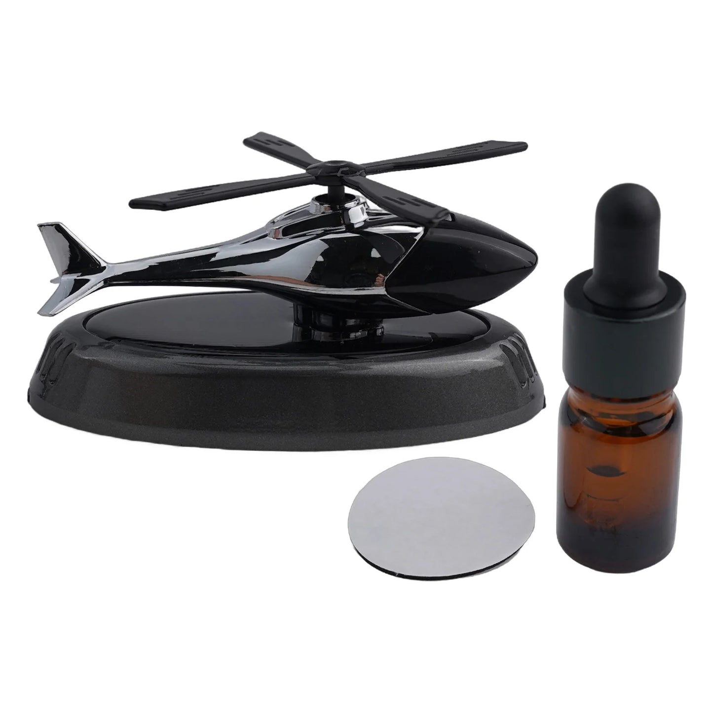 Solar Car Air Freshener Helicopter Propeller Fragrance Supplies Interior Accessories Decor Flavoring Original Perfume Diffuser