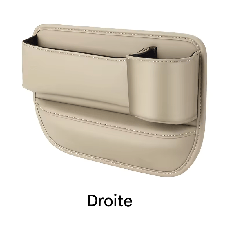 🏷️Organiseur de siège auto, boîte de rangement multifonction, portefeuille universel, clés, carte, gobelet, support de téléphone, accessoires d'intérieur automobile