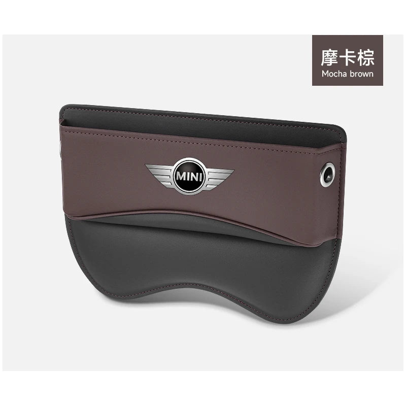 Boîte de rangement en suédine pour voiture – accessoire pour Mini JCW, Coupe, Clubman, Cabrio, Cooper