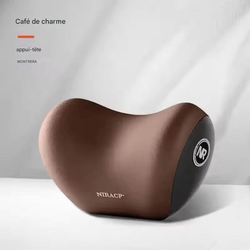 đ·ïžCoussin de Nuque Ă MĂ©moire de Forme â Oreiller Cervical pour Voiture, Train, Avion, Bus ou Maison