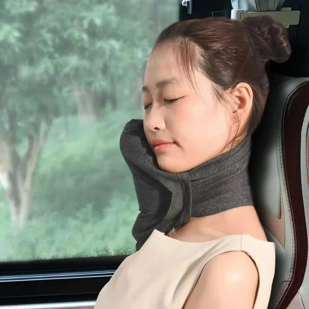 Memory Foam Travel Pillow Soft Multi-Function Simplicity Neck Pillow Washable Cover Multi Scenario Practical Sleeping Pillows