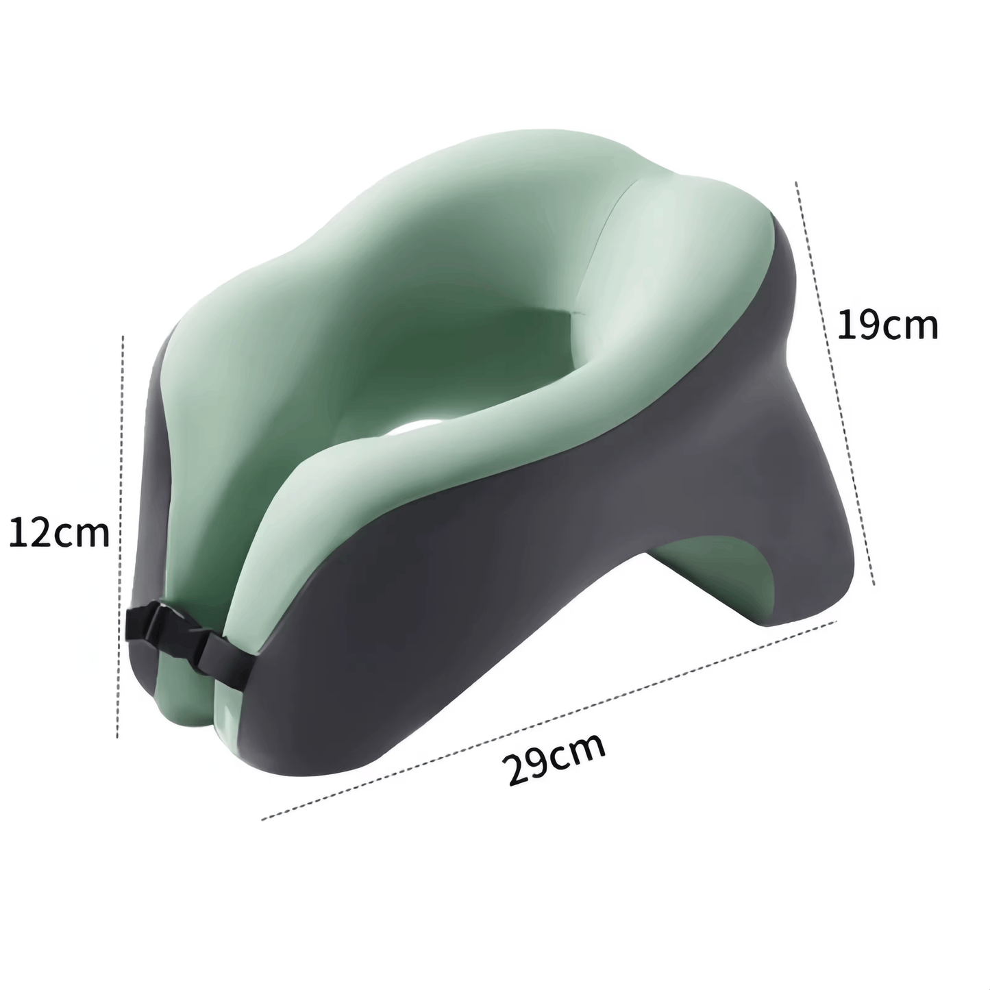 đ·ïžSEAMETAL Sac de Rangement pour Dossier de SiĂšge Auto â Cuir PU ImpermĂ©able, Tablette Pliable, Grande CapacitĂ© Oreiller Cervical de Voyage â Mousse Ă MĂ©moire, Tissu Coton Respirant, Design Compact avec Sac Ătanche