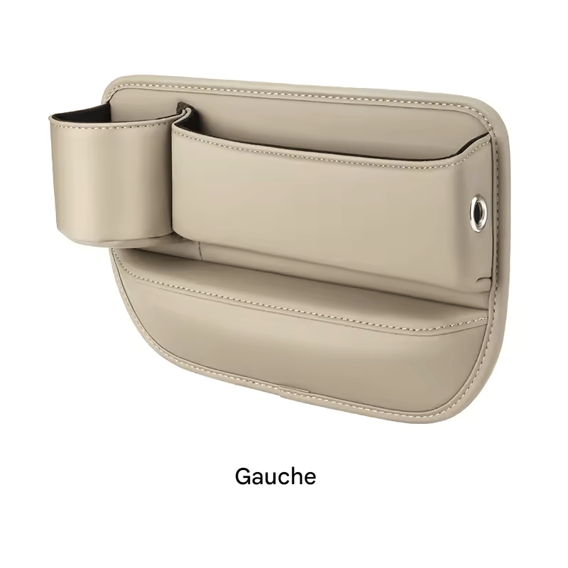 🏷️Organiseur de siège auto, boîte de rangement multifonction, portefeuille universel, clés, carte, gobelet, support de téléphone, accessoires d'intérieur automobile