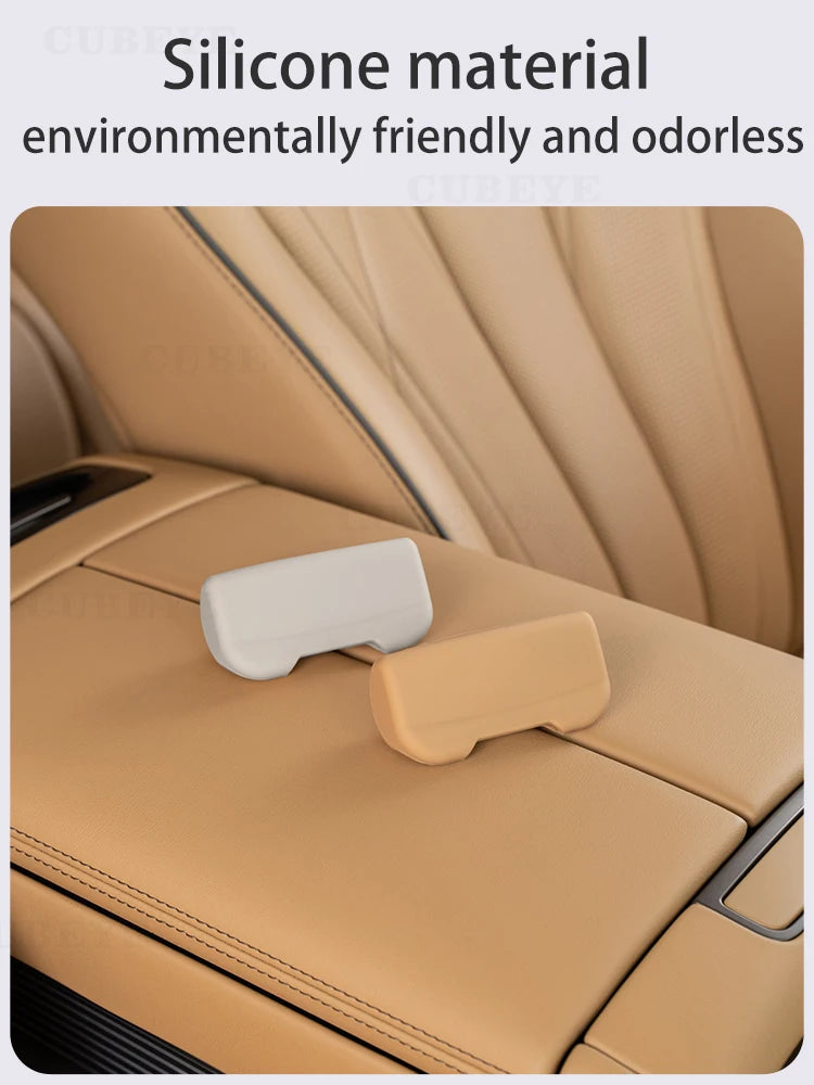 🏷️Housse de protection en silicone anti-rayures pour boucle de ceinture de sécurité, accessoire d'intérieur pour voiture