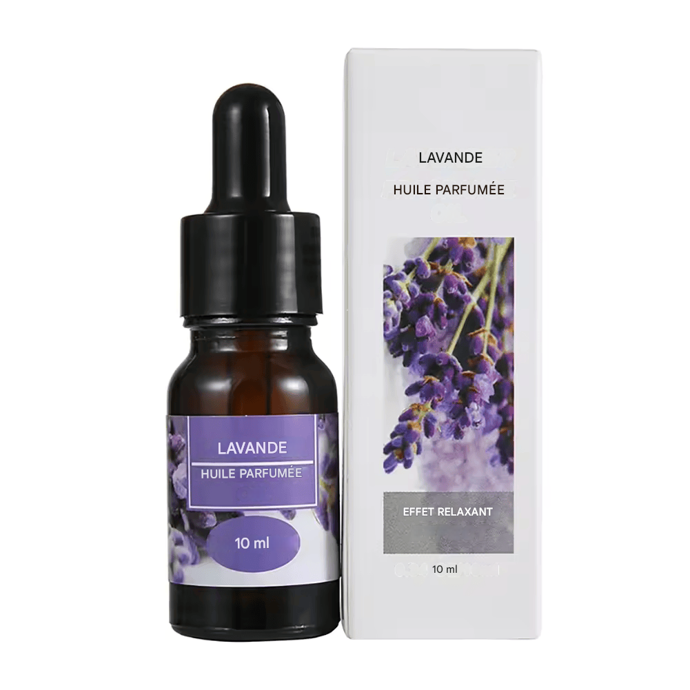 Recharge Huile Essentielle Aromathérapie 10ml – Parfum Voiture/Maison avec Compte-Gouttes | Purifiant Naturel, Non Toxique, Forme Liquide