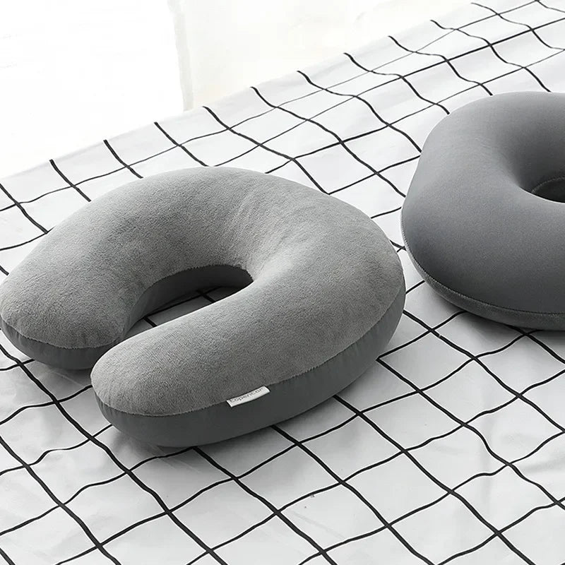 Car Pillows Memory Foam Soft Neck Supportor Travel Cushion U Shaped Neckrest Pad Cervical Interior Automobile Accessories