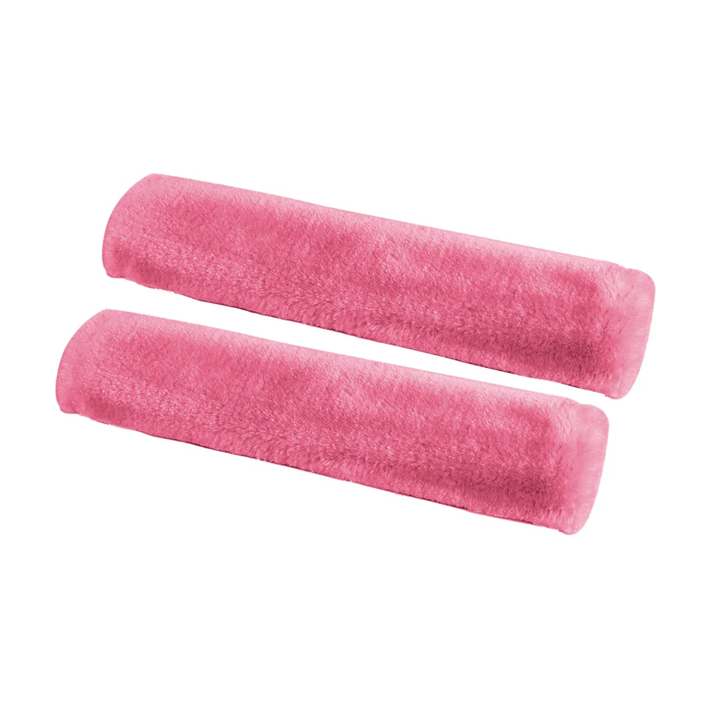 đ·ïžLot de 2 ProtĂšge-Ăpaules pour Ceinture de SĂ©curitĂ© â Coussins en Fausse Laine de Mouton, Ultra-Doux, Universels pour Voiture, Sac Ă Dos ou Valise