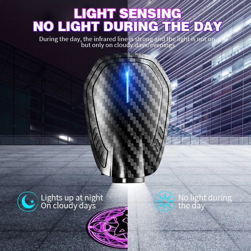 2pcs Angel Wings Devil's Rechargeable Led Car By Laser Projector Wireless Courtesy Lamp For Lacetti