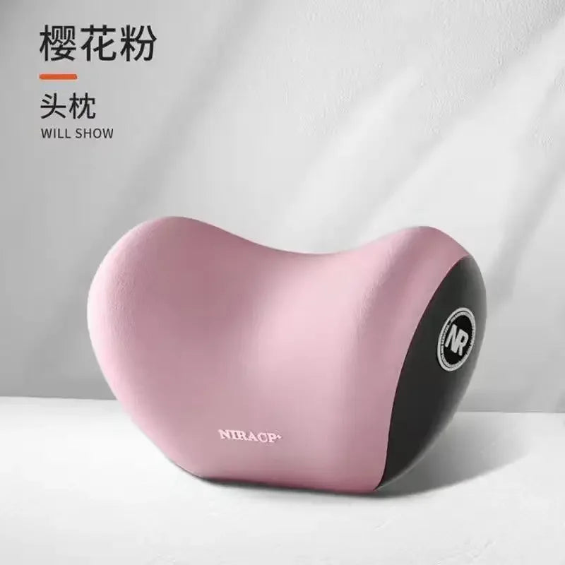 Car Headrest/Lumbar Support Car Neck Pillow Waist Cushion Driver Seat Backrest Car Cushion Driving Lumbar Support Waist Support