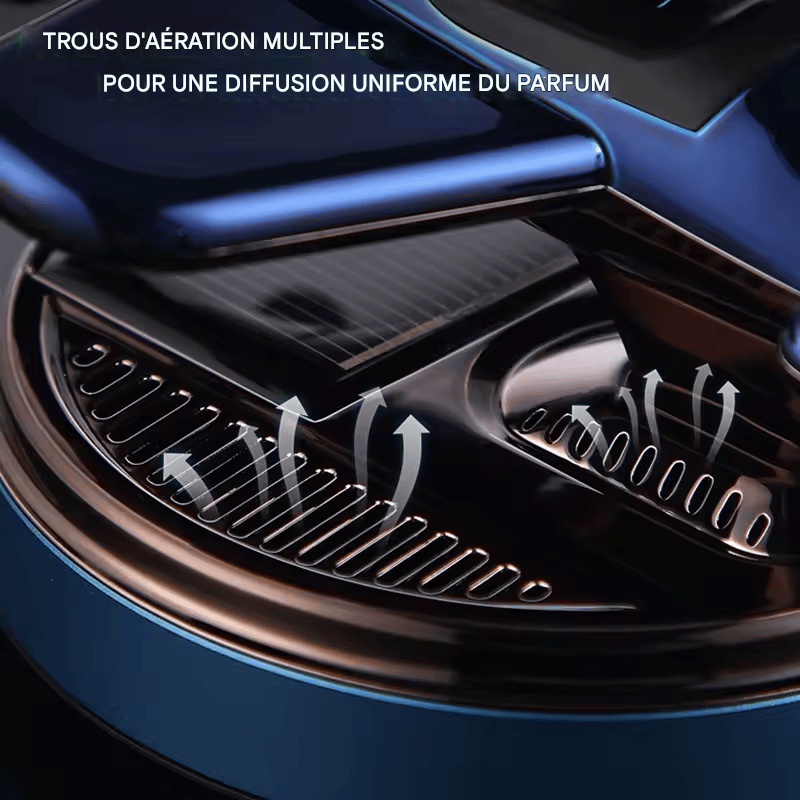 Désodorisant solaire pour voiture, diffuseur de parfum original, accessoire de décoration d'intérieur