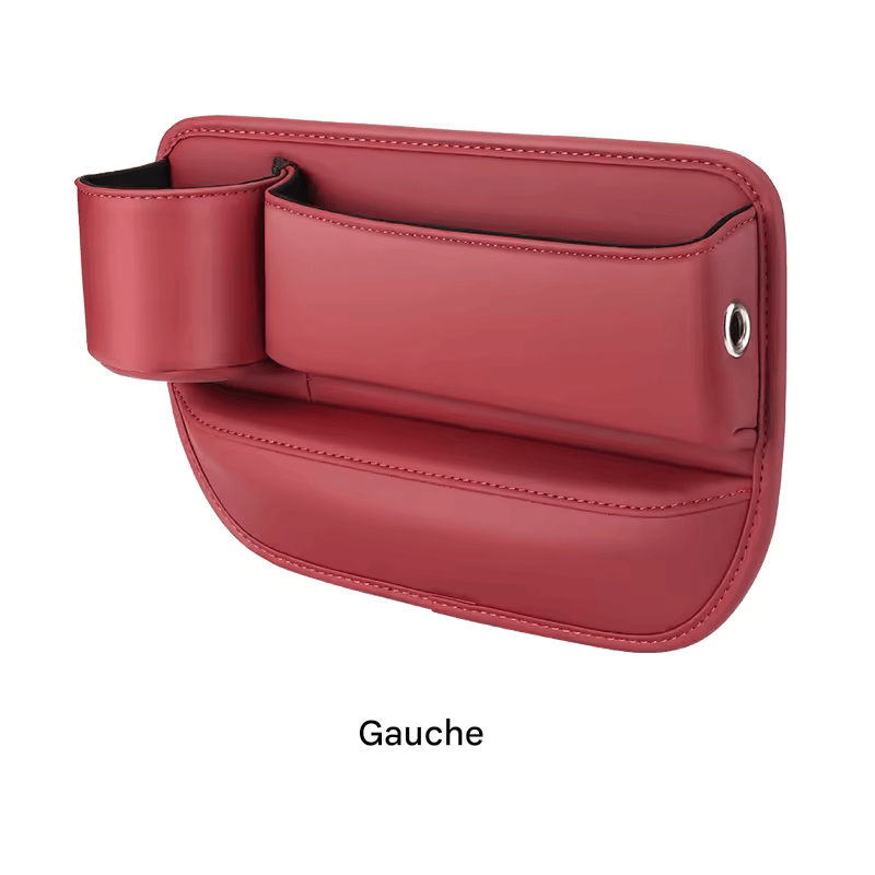 🏷️Organiseur de siège auto, boîte de rangement multifonction, portefeuille universel, clés, carte, gobelet, support de téléphone, accessoires d'intérieur automobile