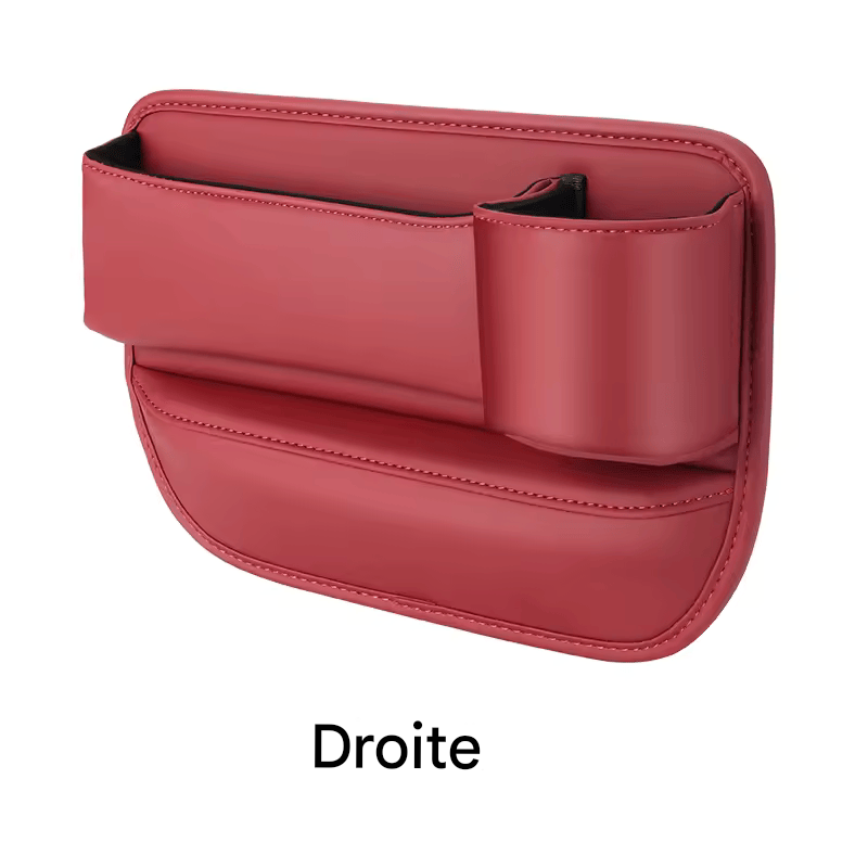 🏷️Organiseur de siège auto, boîte de rangement multifonction, portefeuille universel, clés, carte, gobelet, support de téléphone, accessoires d'intérieur automobile