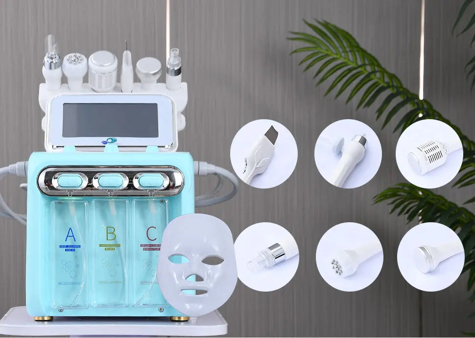 Hydro Microdermabrasion Aqua Peeling H2O2 Facial Machine Hydra Water Dermabrasion Skin Scrubber Peel Oxygen Jet Facial Machine