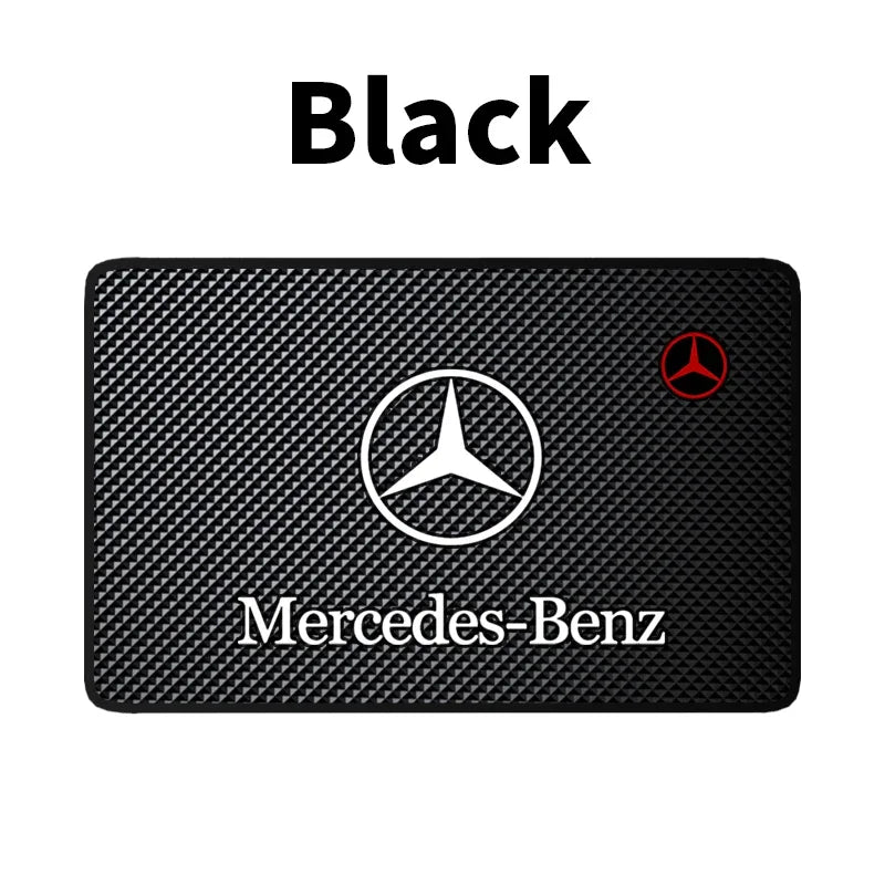 1Pcs PVC Car Dashboard Anti Slip Mat Silicone Pad For Mercedes Benz AMG Smart W205 C300 W203 W206 W108 W124 W126 W140 W168 W169
