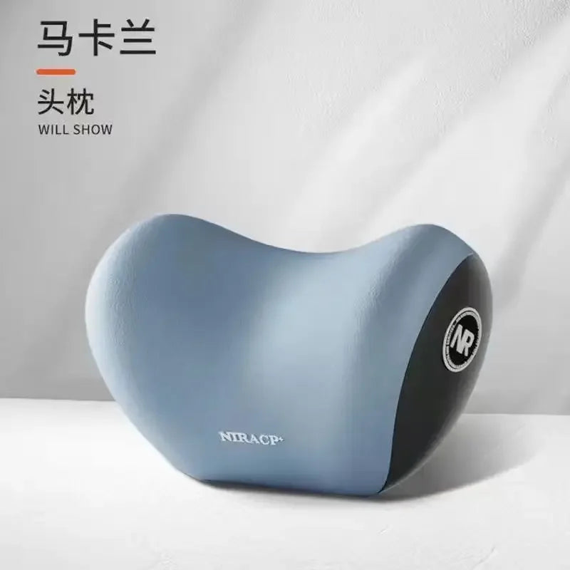Car Headrest/Lumbar Support Car Neck Pillow Waist Cushion Driver Seat Backrest Car Cushion Driving Lumbar Support Waist Support