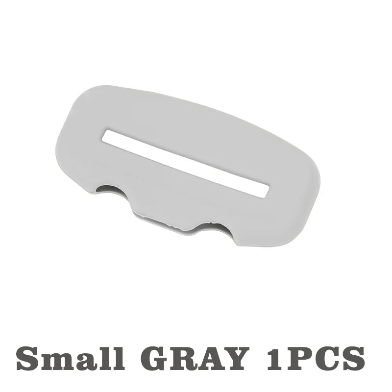 🏷️Housse de protection en silicone anti-rayures pour boucle de ceinture de sécurité, accessoire d'intérieur pour voiture
