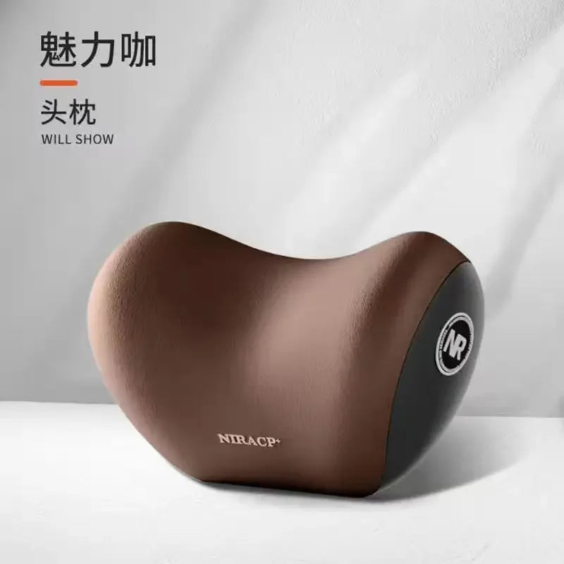 Car Headrest/Lumbar Support Car Neck Pillow Waist Cushion Driver Seat Backrest Car Cushion Driving Lumbar Support Waist Support