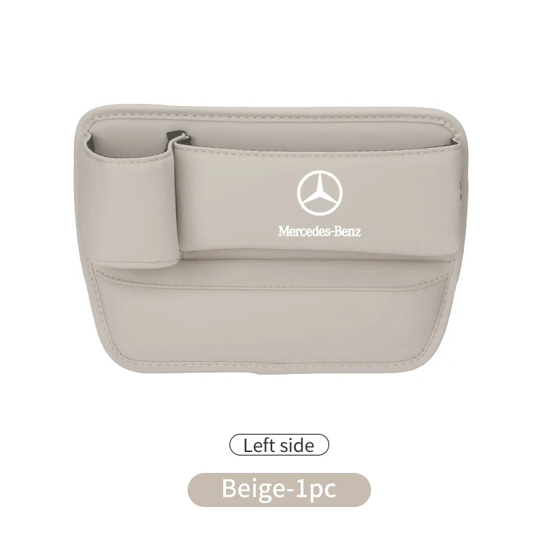 Boîte de Rangement pour Fente de Siège – Organisateur de Fente pour Mercedes-Benz A B C E S V Class et Modèles W201 W210 W205