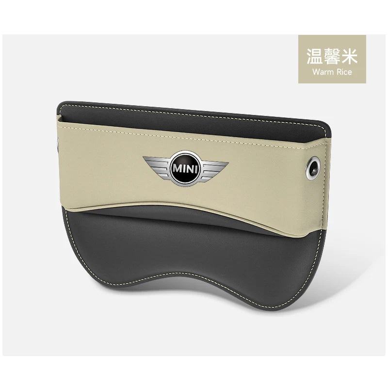 Boîte de rangement en suédine pour voiture – accessoire pour Mini JCW, Coupe, Clubman, Cabrio, Cooper