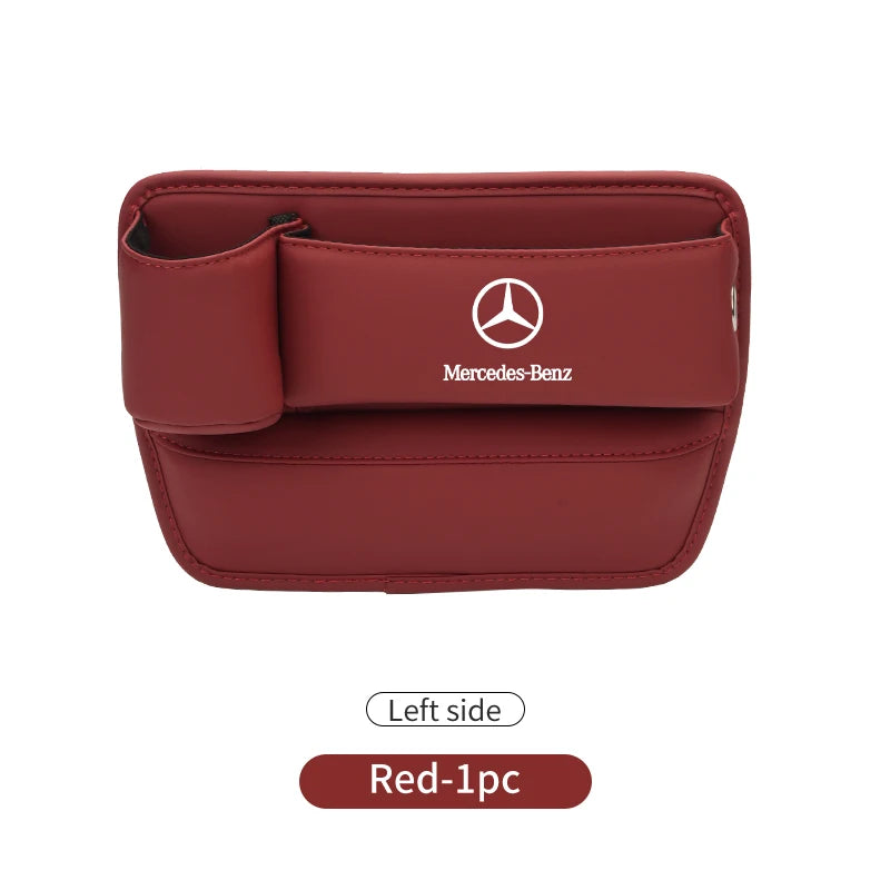 Boîte de Rangement pour Fente de Siège – Organisateur de Fente pour Mercedes-Benz A B C E S V Class et Modèles W201 W210 W205