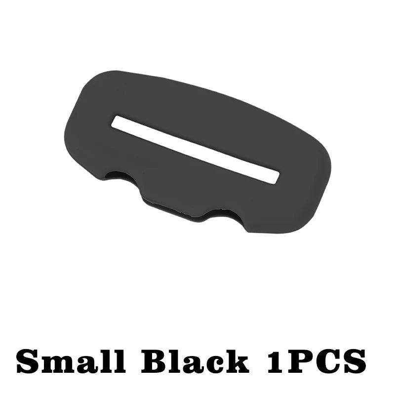 🏷️Housse de protection en silicone anti-rayures pour boucle de ceinture de sécurité, accessoire d'intérieur pour voiture