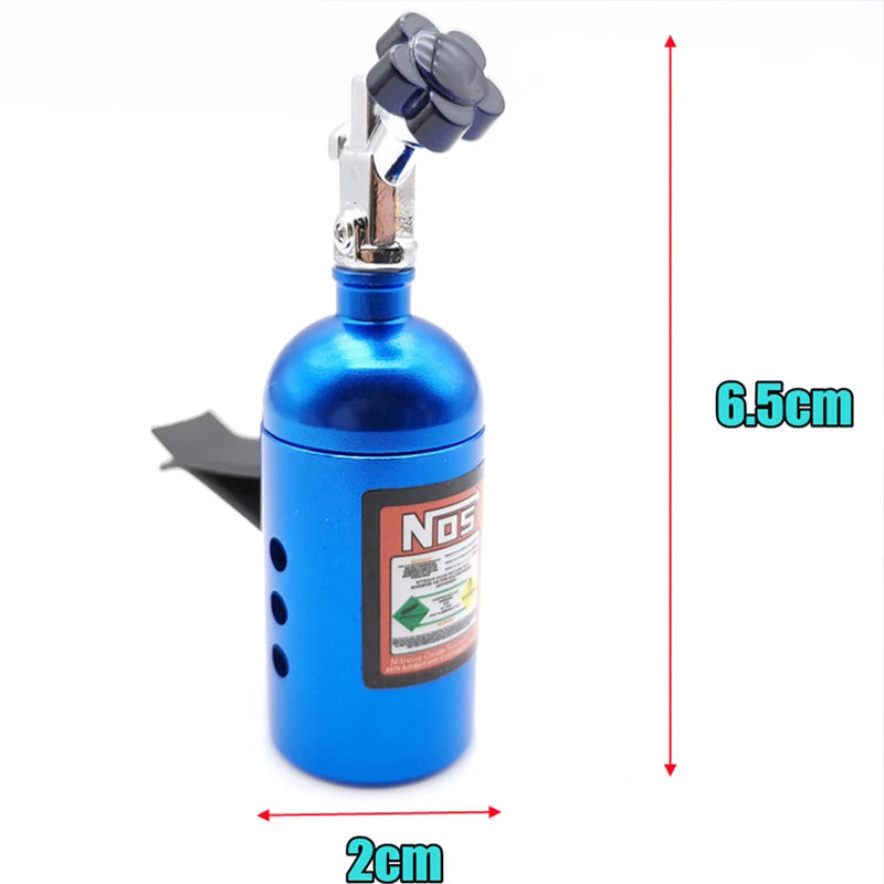 NO S Car Air Freshener Blue Billet Aluminium Scent Car Air Vent Perfume Fragrance Refill Freshener