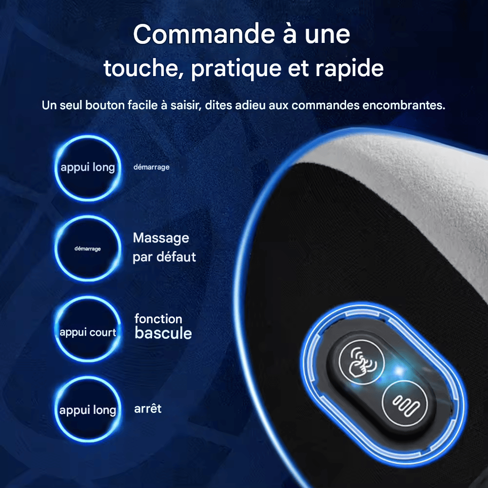 đ·ïžCoussin Massant Ălectrique Voiture â Appui-TĂȘte et Soutien Lombaire Vibrant pour SiĂšge Auto, LIVIAUTOLIFE