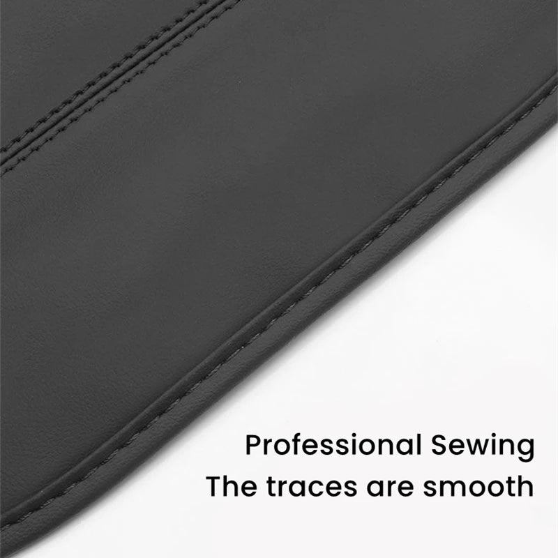 Car Seat Belt Cover PU Leather Sewing Auto Safety Belt Shoulder Pad Breathable Protection Seat Belt Padding Interior Accessories