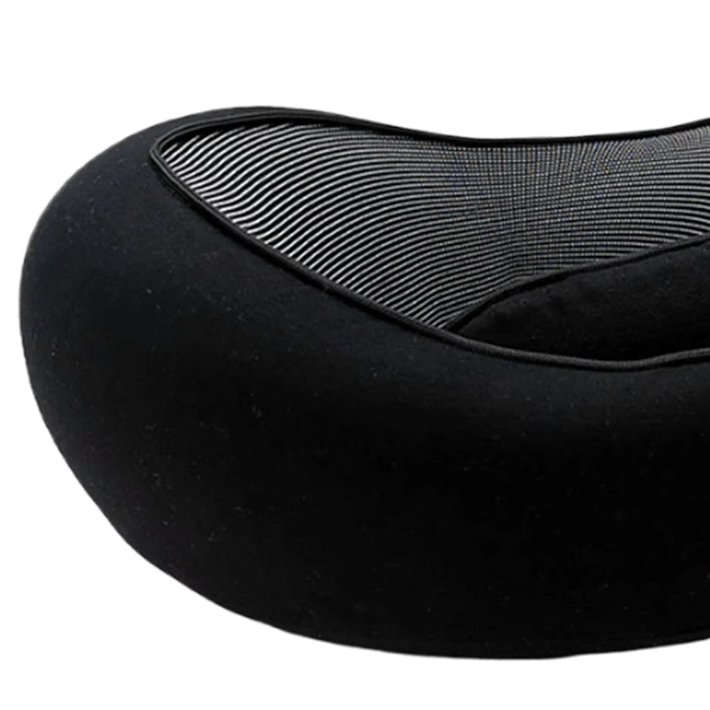 Airplane Pillow Memory Foam Chin Support Pillow Soft Travel Neck Pillow with 360-Degree Head Support for Home Airplanes and Car