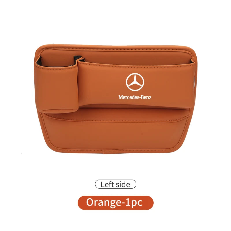 Boîte de Rangement pour Fente de Siège – Organisateur de Fente pour Mercedes-Benz A B C E S V Class et Modèles W201 W210 W205