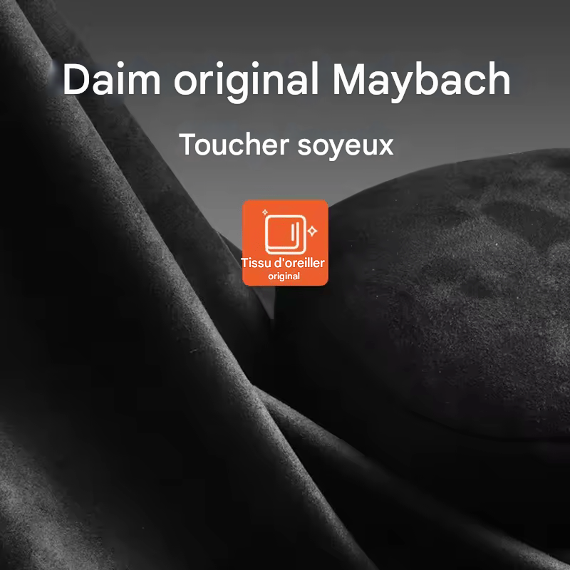 🏷️Appuie-tête voiture LEIBOO en mousse mémoire – Coussin de soutien cervical doux et réglable