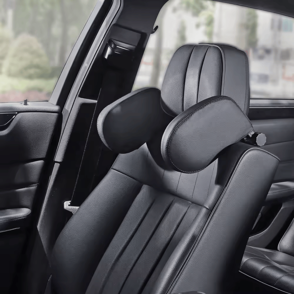 đ·ïžOreiller latĂ©ral de voiture 180° rotatif et rĂ©glable â Coussin de nuque mĂ©moire de forme pour passager arriĂšre