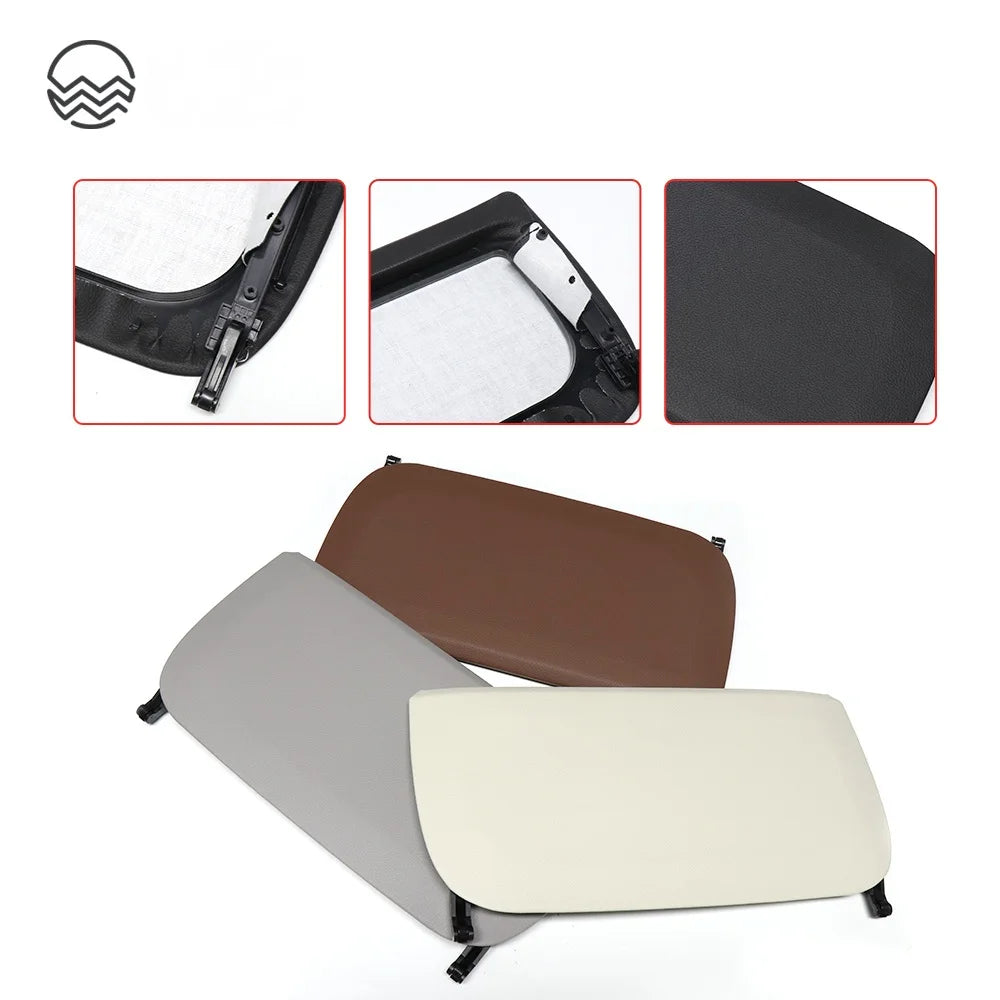 Car For BMW 5 7 GT Series F10 F11 F18 F01 F02 Interior Seat Leather Backrest Storage Panel Cover Seat Back Trim Panel Black Beig