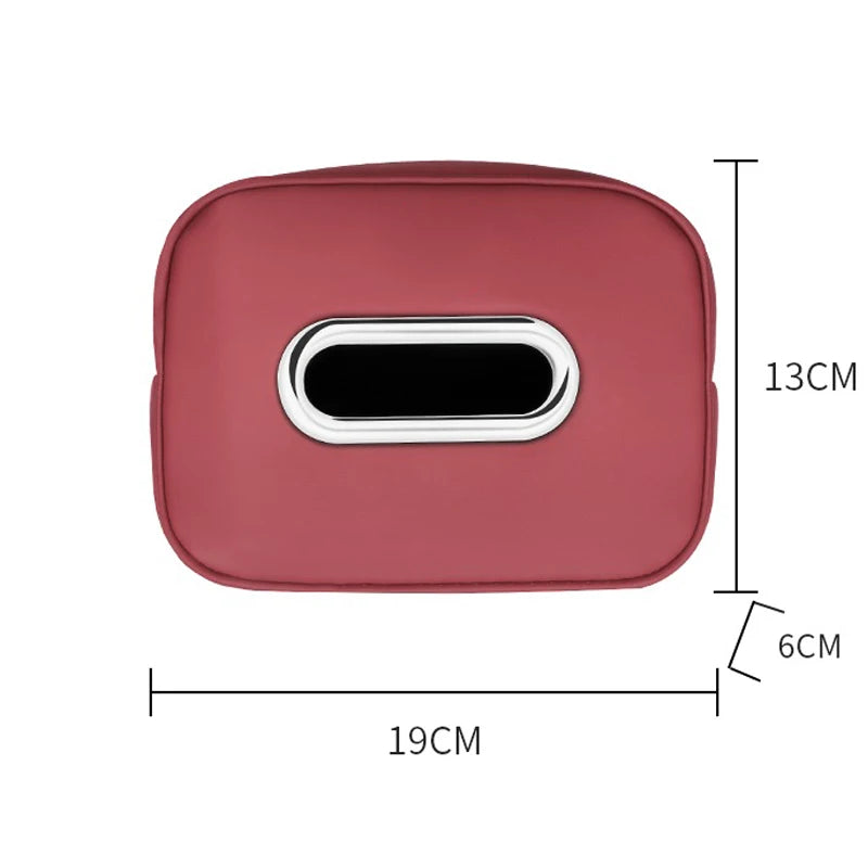🏷️Sac de rangement pour mouchoirs de siège arrière de voiture, accessoires, organisateur de papier toilette pour Tesla Model 3, Model S, X, Model Y, Roadster, SpaceX