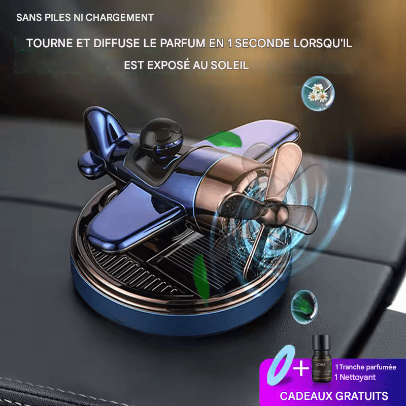 Désodorisant solaire pour voiture, diffuseur de parfum original, accessoire de décoration d'intérieur