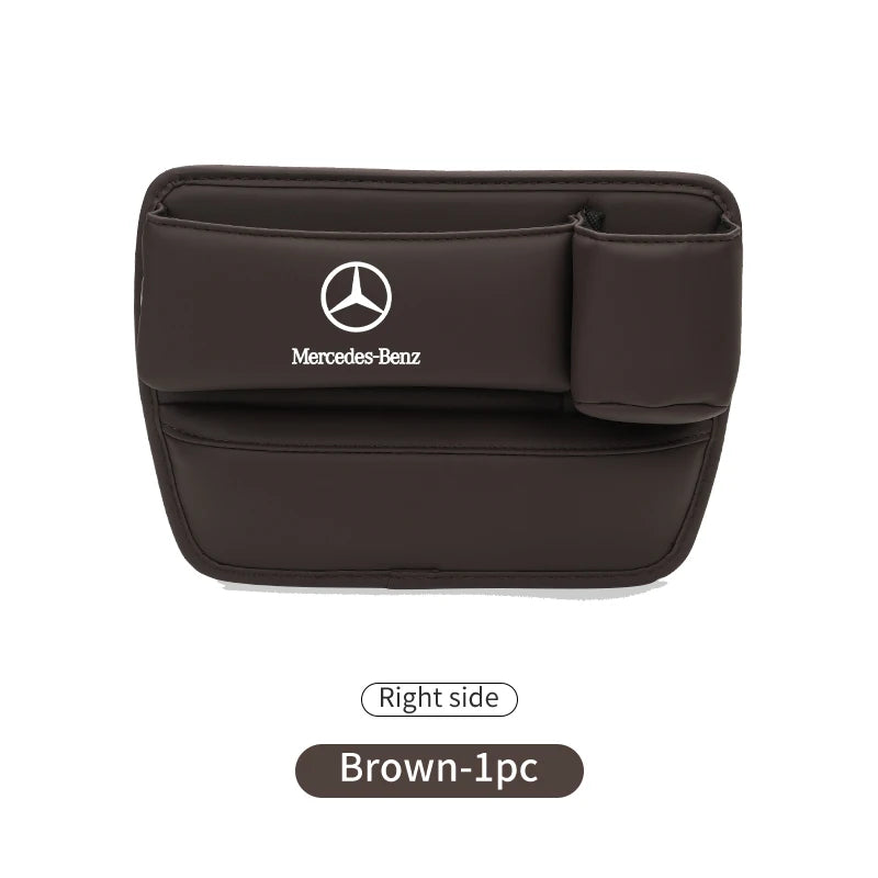 Boîte de Rangement pour Fente de Siège – Organisateur de Fente pour Mercedes-Benz A B C E S V Class et Modèles W201 W210 W205