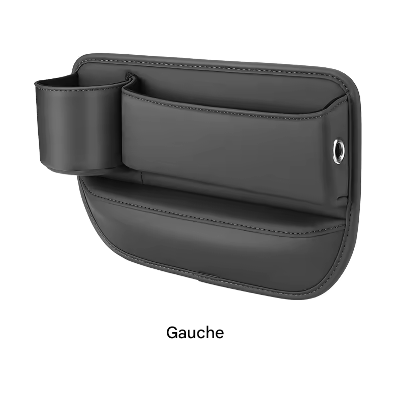 🏷️Organiseur de siège auto, boîte de rangement multifonction, portefeuille universel, clés, carte, gobelet, support de téléphone, accessoires d'intérieur automobile
