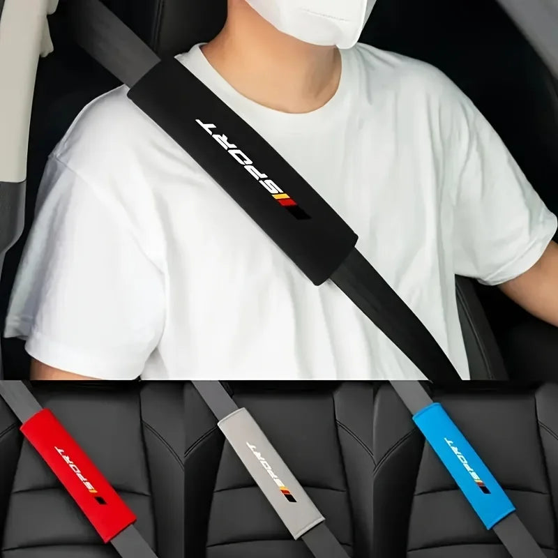 2 Pieces of Car Seat Belt Shoulder Protectors, Car Seats, Car interior, Seat Belts, Soft Anti Pinch, Comfort Protective Covers