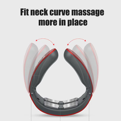 Four Head Intelligent Neck Massager Relieves Pain, Relaxes Cervical Muscles, and Provides Electric Neck Protection