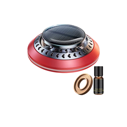 Solar Car Aromatherapy Essential Oil Levitation Automatic Rotation Fragrance Ornament Air Freshener Car Interior Decorations
