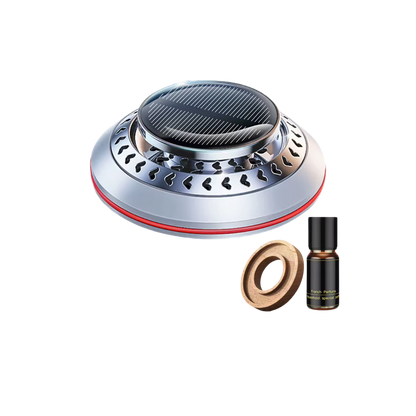 Solar Car Aromatherapy Essential Oil Levitation Automatic Rotation Fragrance Ornament Air Freshener Car Interior Decorations