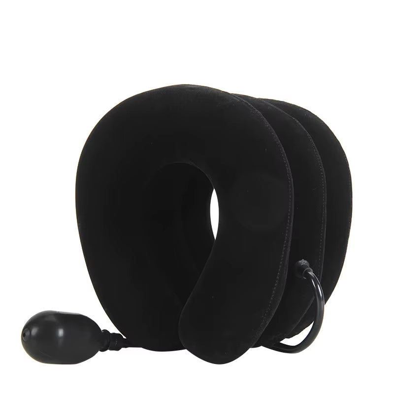 1Pcs Neck Stretcher Inflatable Cervical Neck Traction Brace Breathable Comfortable Protection Prevent Cervical Forward Leaning