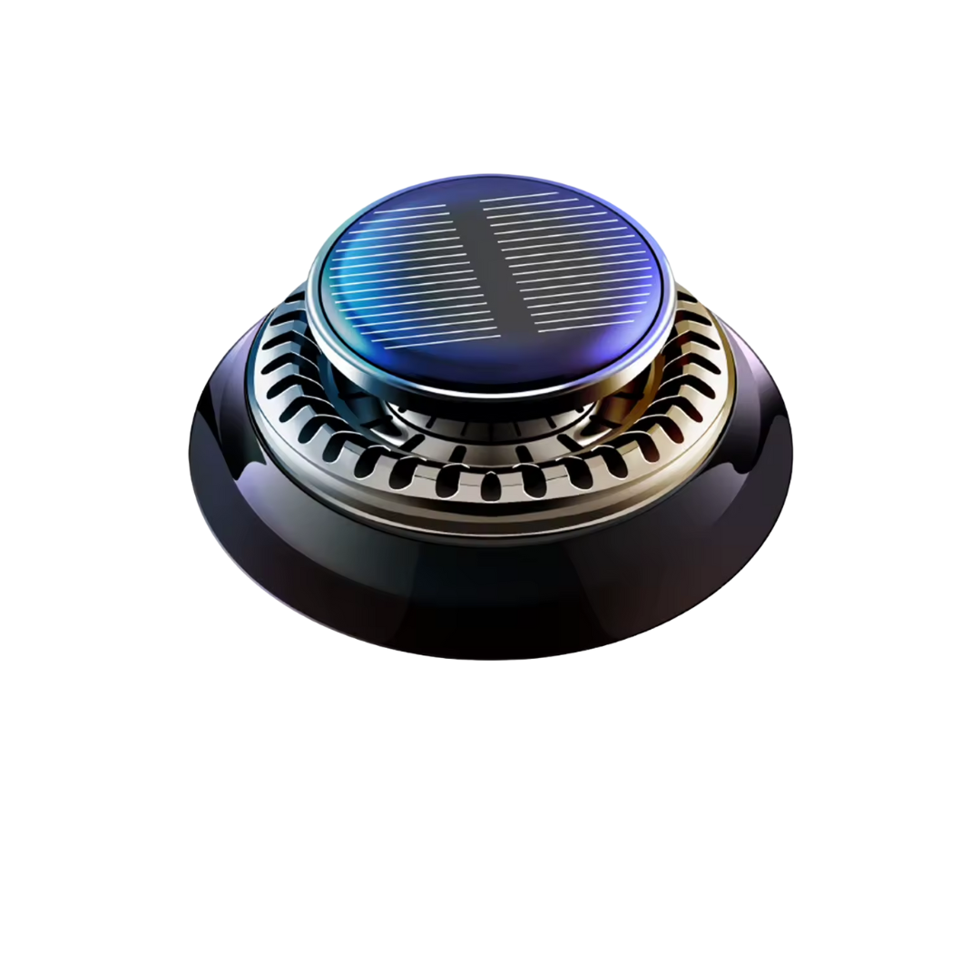 Solar Car Aromatherapy Essential Oil Levitation Automatic Rotation Fragrance Ornament Air Freshener Car Interior Decorations