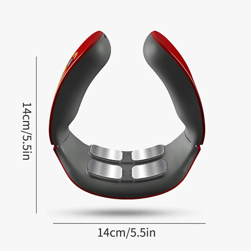 Four Head Intelligent Neck Massager Relieves Pain, Relaxes Cervical Muscles, and Provides Electric Neck Protection