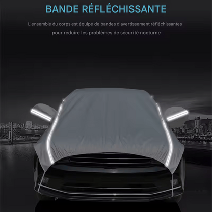 🏷️Bâche de Protection Universelle Voiture – Demi-Couverture Étanche Anti-UV, Anti-Poussière, Anti-Neige pour SUV et Berline