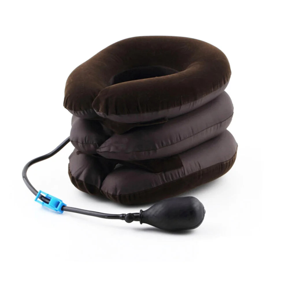 Coussin Gonflable Cervical pour Traction et Soulagement du Cou